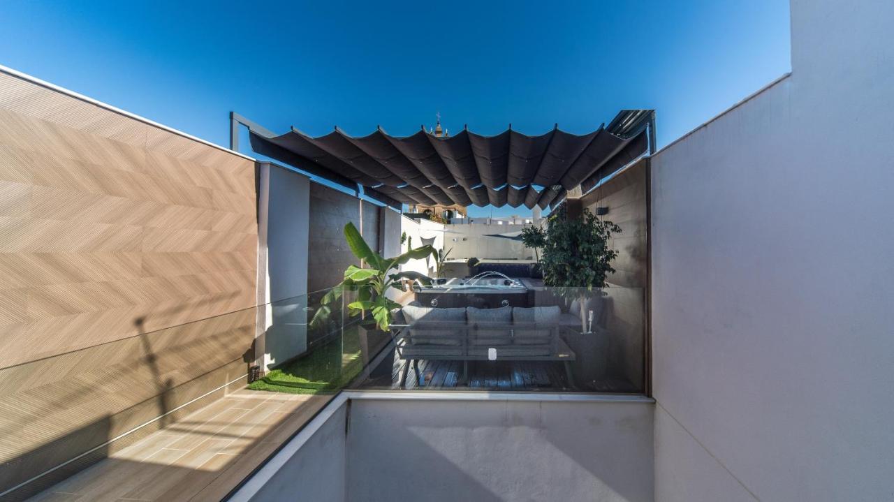 Elegant Duplex 3 Master Bedrooms And Private 塞维利亚 外观 照片