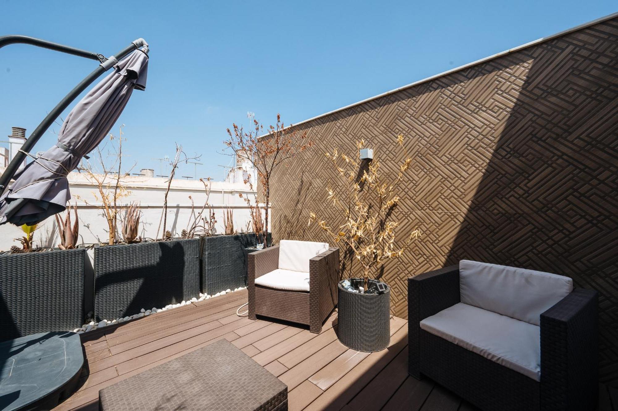 Elegant Duplex 3 Master Bedrooms And Private 塞维利亚 外观 照片