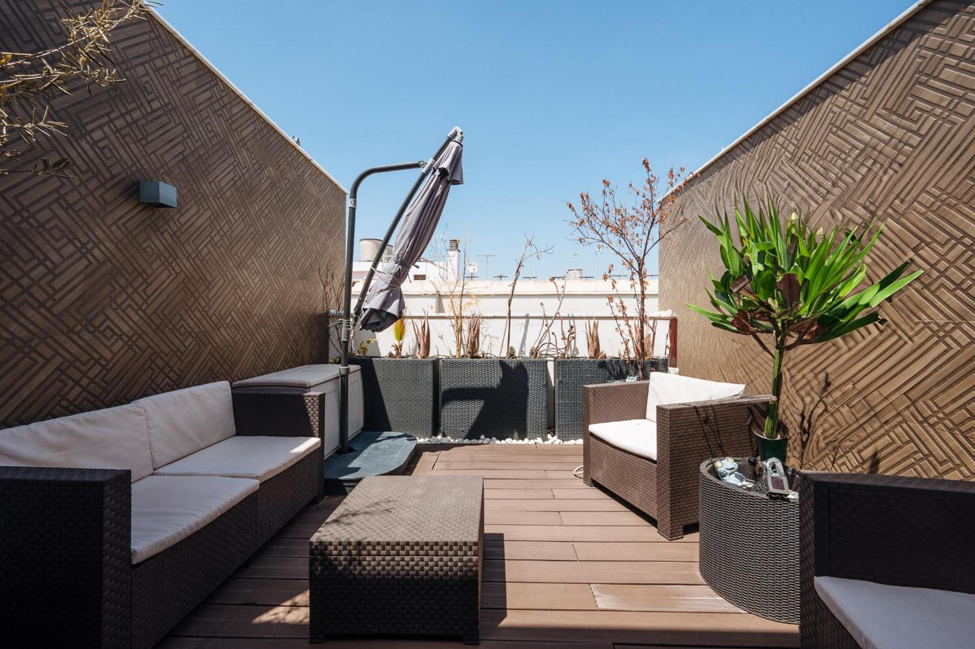 Elegant Duplex 3 Master Bedrooms And Private 塞维利亚 外观 照片
