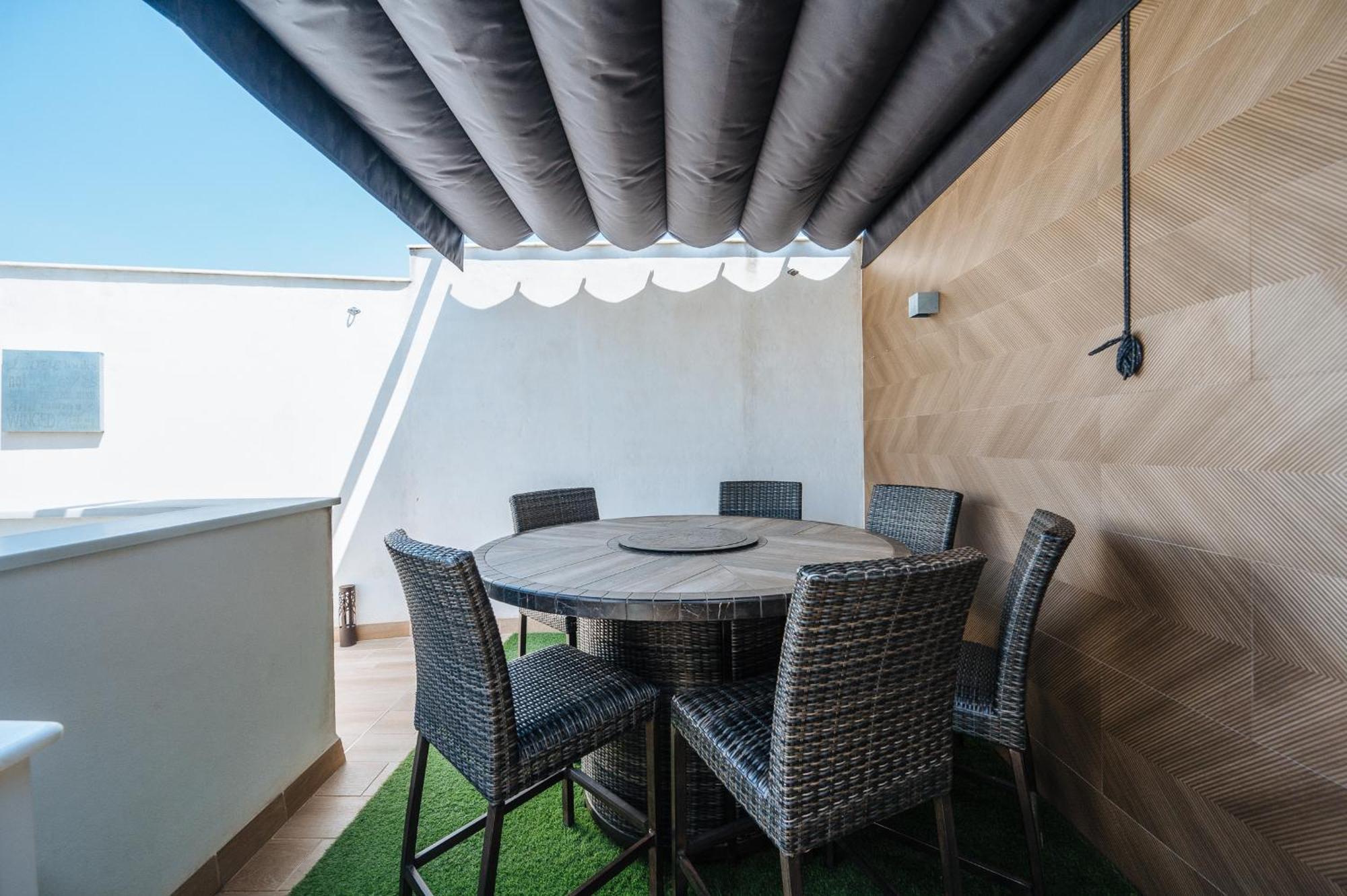 Elegant Duplex 3 Master Bedrooms And Private 塞维利亚 外观 照片
