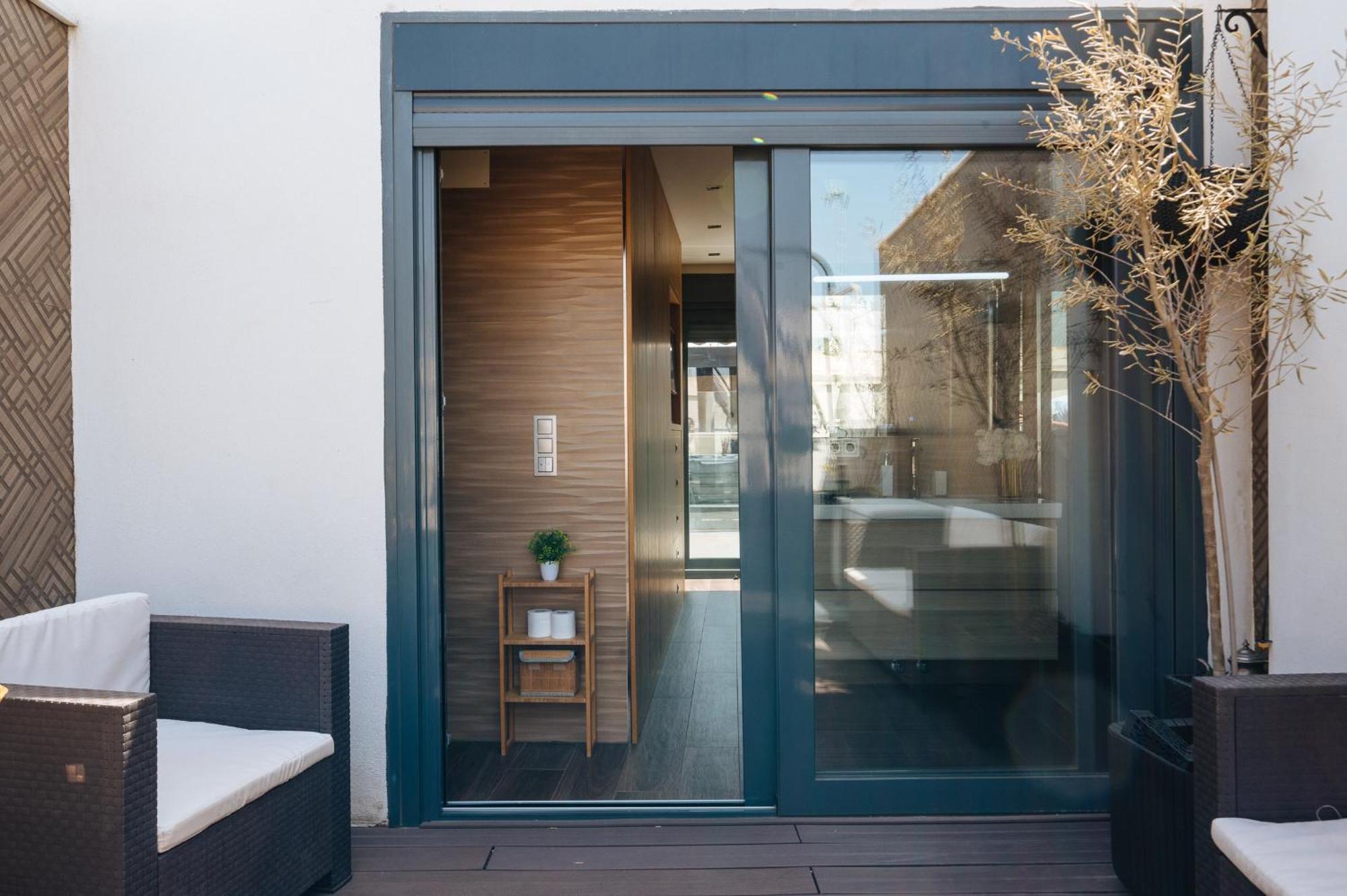 Elegant Duplex 3 Master Bedrooms And Private 塞维利亚 外观 照片